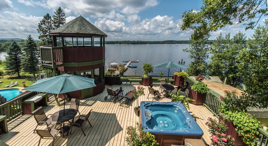 Auberge Villa Bellerive Nominingue Exteriör bild
